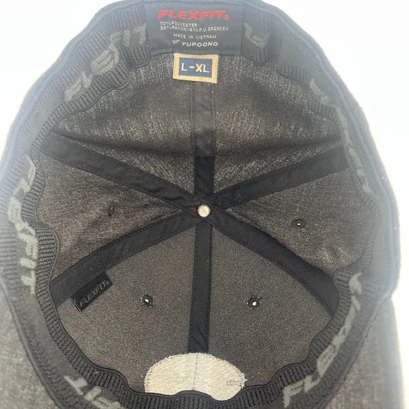 TravisMathew Flexfit Hat Baseball Cap Fitted L-XL‎ Black - Picture 5 of 7